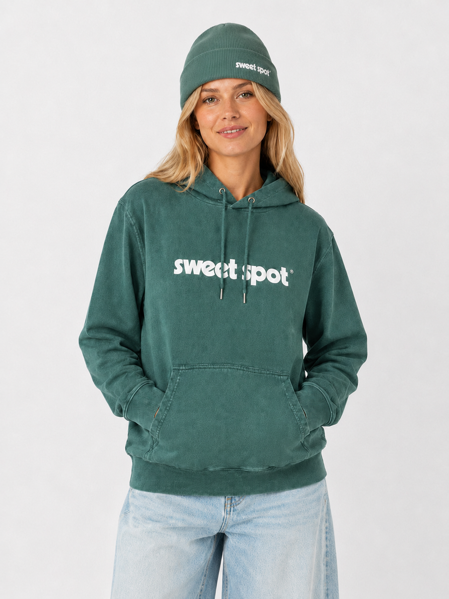 Rippstrick Beanie - "sweet spot" - glazed green