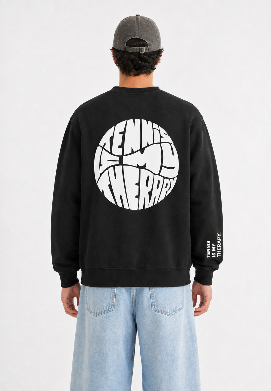 Crewneck - "Tennis Is My Therapy" (limited edition)