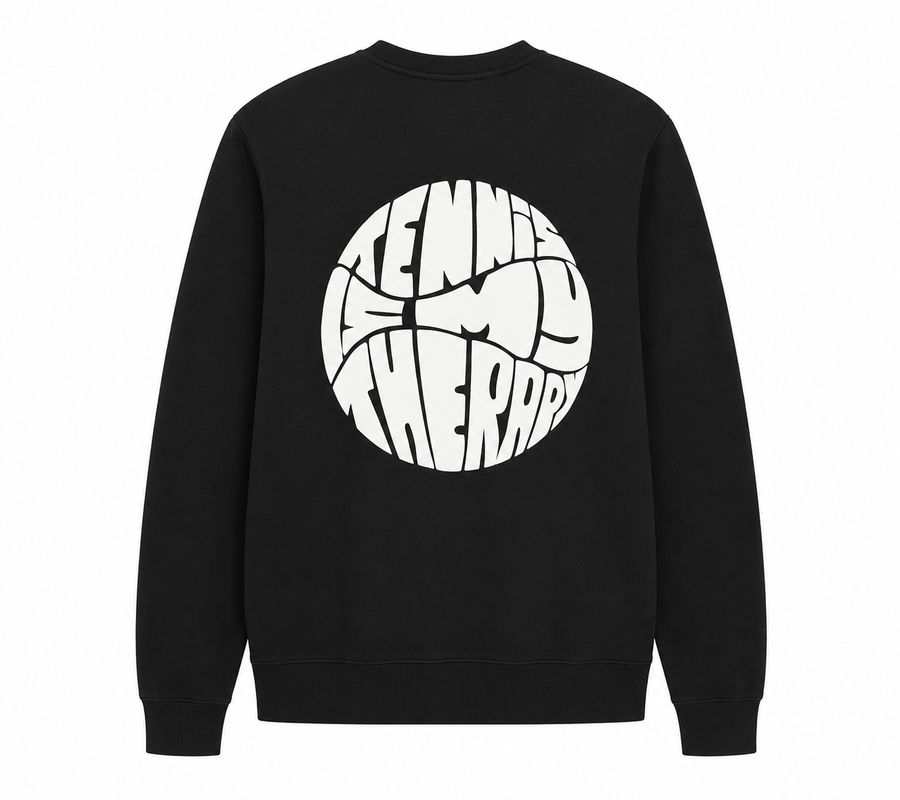 Crewneck - "Tennis Is My Therapy" (limited edition)