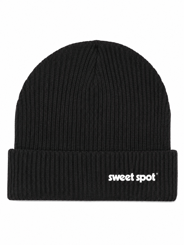 Fisherman Beanie - "sweet spot" – black