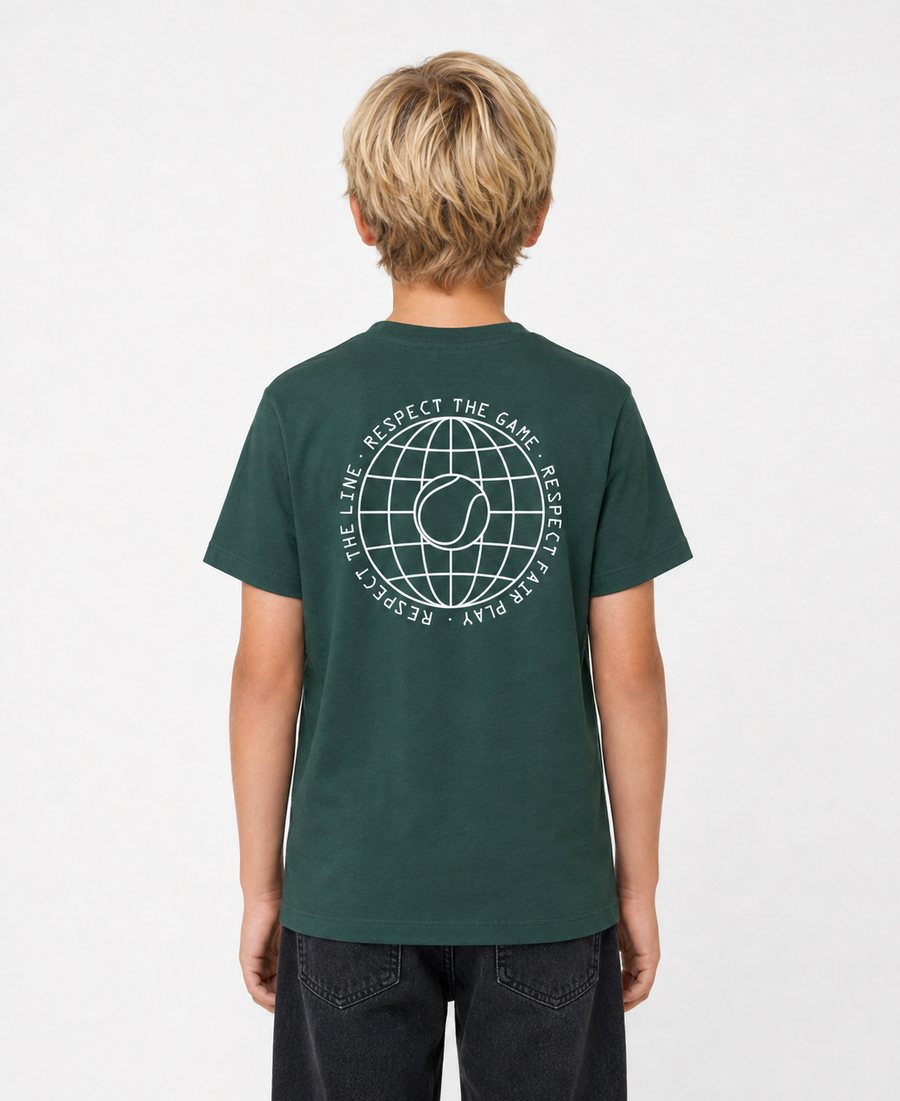 T-Shirt - "Fair Play" – glazed green - kids