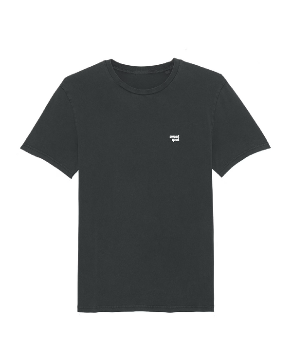 T-Shirt - "Fair Play" – dyed black rock